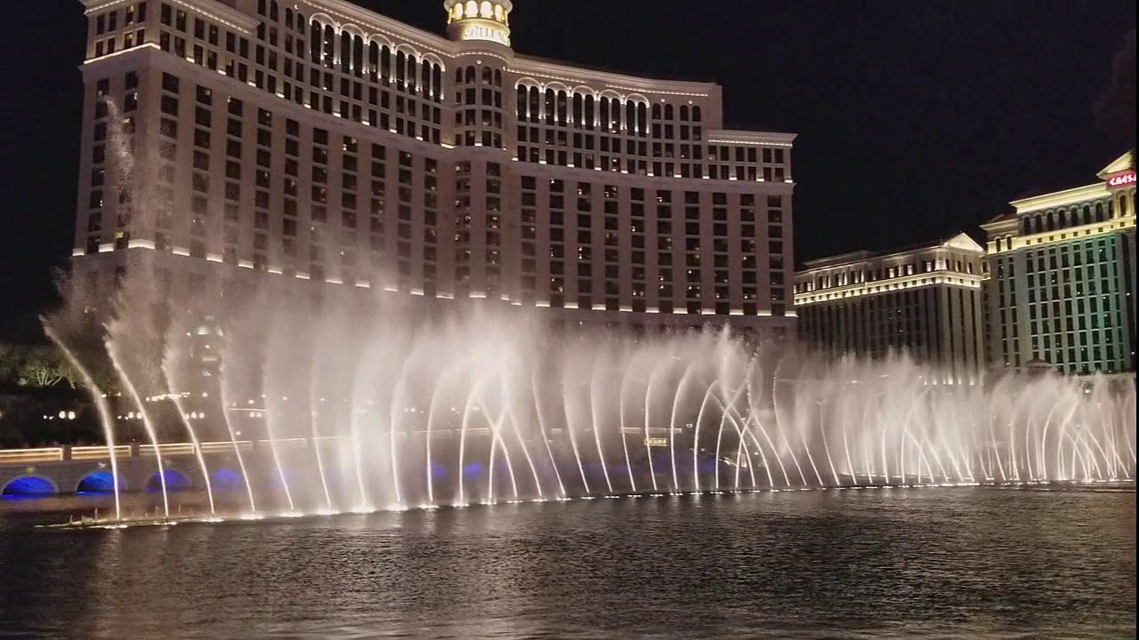 FUENTE DEL BELLAGIO LAS VEGAS. BELLAGIO FOUNTAINS. - YouTube