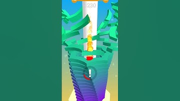 Stack ball 3d 🏀 highest score challenges🎮 #stackbounce #shorts #viral#gaming #stackball3d