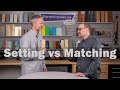 Should You Set or Match a Sharpening Angle?