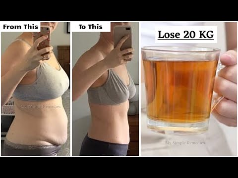 Drink This Everyday Before Bedtime To Lose Flat 20 KG Weight – Lose Weight Fast – Weight Loss Drink