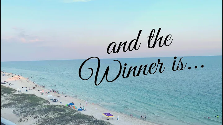 And The Winners Of Our Giveaways Are...