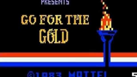 Go For the Gold - Mattel Intellivision - Archive Gameplay 🎮