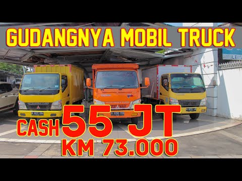 GUDANGNYA MOBIL TRUCK,CASH 55 JT SIAP KERJA, KM RENDAH.