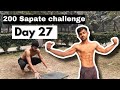 200 sapate challenge for 30 days | Day-27 @attriyogavlogs