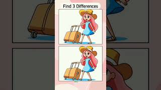 Check Your Eye Sight, Find The 3 Difference