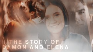 (1x01-8x16) Damon & Elena | How they fell in love with each other