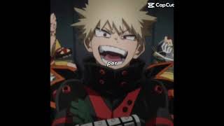 Perfect body and the perfect smile #bakugou #mha
