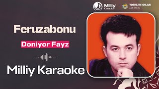 Doniyor Fayz - Feruzabonu | Milliy Karaoke