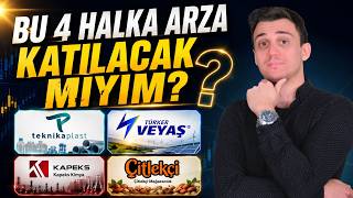TKNKA, VEYAS, KPEKS, CITAS Halka Arz Analizi | Katılacak mıyım?