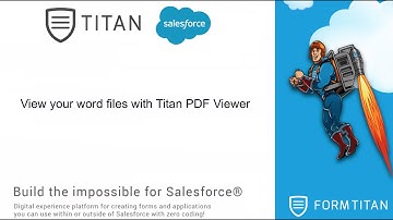 View your word files with Titan PDF Viewer