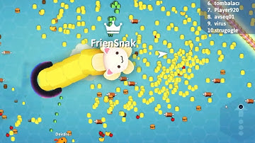 I Teleported To Eat My Own Score After Dying with 15000 score In Snake.io