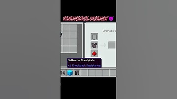 Immortal Demon 😈 Armor trim combination #minecraft #shorts