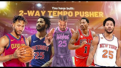 THE MOST RARE ISO BUILD ON NBA 2K21 - 2 WAY TEMPO PUSHER