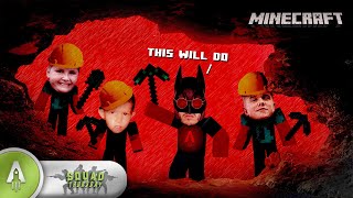 We built a BATCAVE in Minecraft!