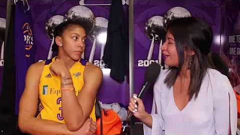 Candace Parker on Win, Minnesota Lynx Rivalry and WNBA All-Star