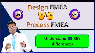 Design FMEA VS Process FMEA – Understand 05 key differences