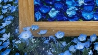 油絵】【癒やしの油絵】一晩中眺めていたい、静寂のブルー。 - YouTube