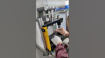 Electric servo press for pressing fit bearing #chinamachine #chinafactory #manufacturer #china