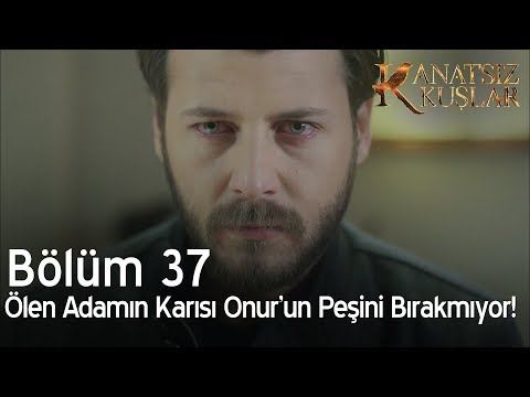 Kanatsız Kuşlar 37. Bölüm - Ölen adamın karısı Onur'un peşini bırakmıyor