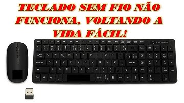 RESOLVER FÁCIL: TECLADO SEM FIO QUE NÃO FUNCIONA QUALQUER MARCA
