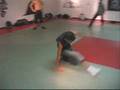 Freestyle breakdance and capoeira