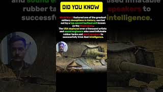 The Fake Army That Fooled Nazi Germany in World War 2 #unitedstates #usa