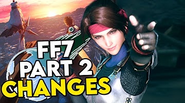 Final Fantasy 7 Remake Part 2 EPIC Changes That Make FF7 BETTER! | FF7 Remake Intergrade PS5