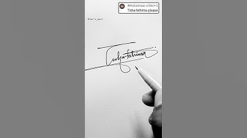 Letter T signature ❣️ Tisha. #signature #sign #art #signaturestyle