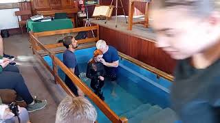 ELLIE QUINLAN BAPTISM  HOW JESUS SAVED HER.