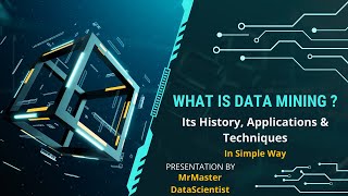 What is Data Mining: Its History, Concepts, and Applications | lecture #1