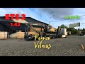 ETS 2 1.42 Познань (Польша) - Вильнюс (Литва). Вольво везёт Вольво.