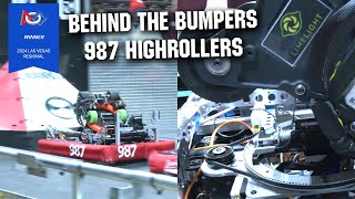 Behind the Bumpers | 987 HIGHROLLERS | CRESCENDO FRC Robot