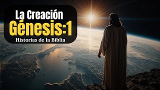 La creación Génesis:1  4K  Historias de la Biblia #historiasdelabiblia