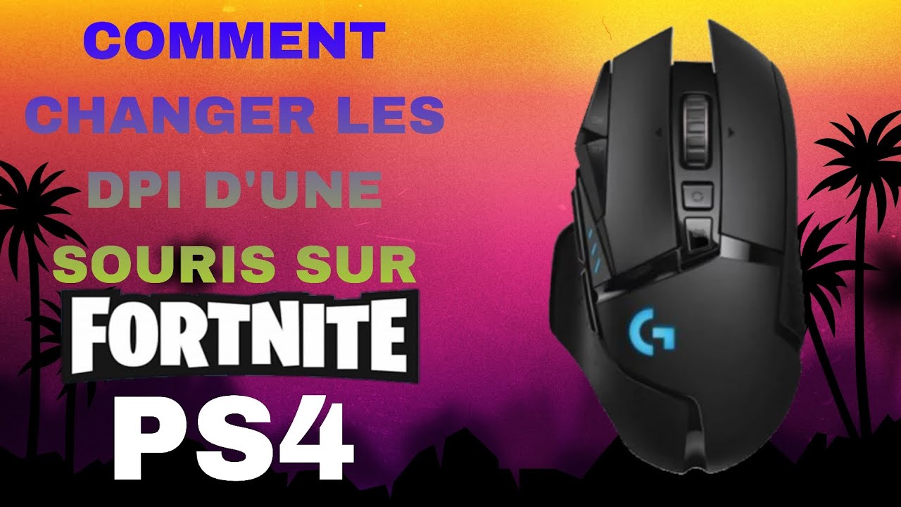 🚨TUTO:COMMENT CHANGER LES DPI D'UNE SOURIS SUR PS4🚨 - YouTube