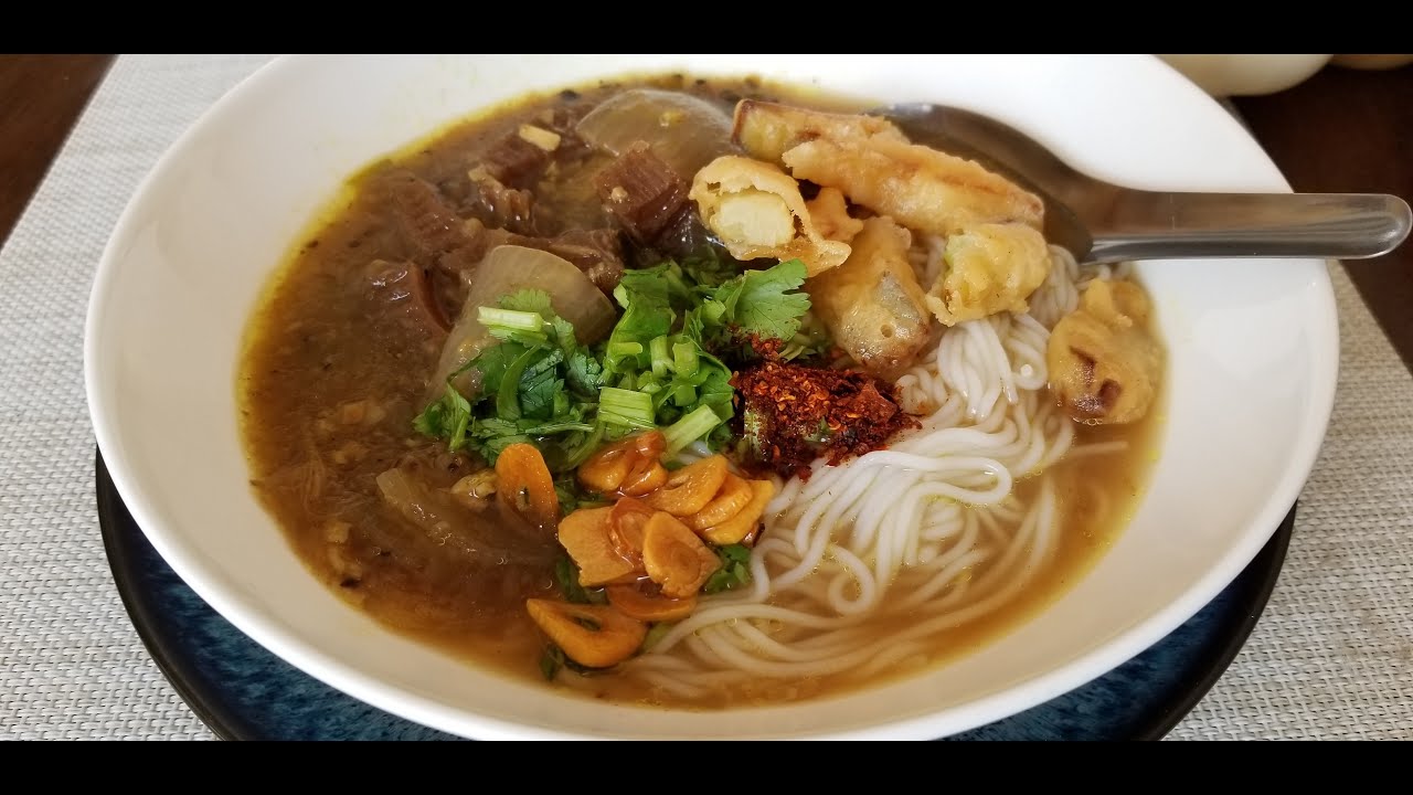 သက်သတ်လွတ် မုန့်ဟင်းခါးချက်နည်း (၁)