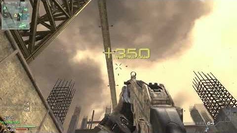 MW3 C4 Hardhat TDM Through the Uprights