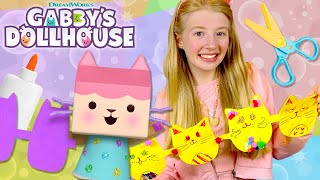 Purr-fect Paper Crafts with Baby Box | GABBY'S DOLLHOUSE screenshot 2