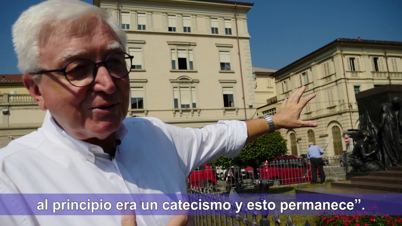 La estatua de Don Bosco Valdocco Torino