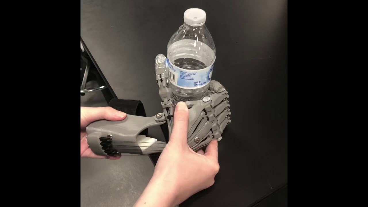 Cyborg Beast Hand in Action - YouTube