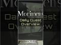 Morimens: Daily Quest Overview #morimens #animehorrorgame #lovecraftianhorror