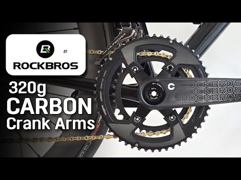 Ultralight Road Bike ROCKBROS Carbon Crank Arms