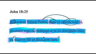 John 1825 Latin Vulgate