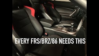 The BEST armrest for the FR-S/BRZ/86: install and review