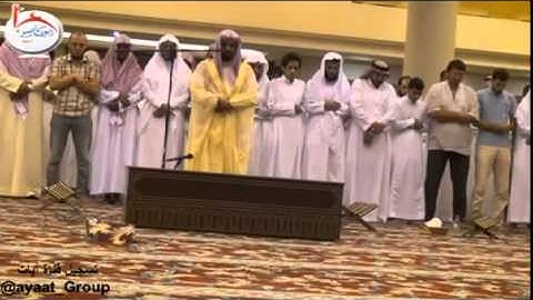 عشاء 11-12-1435هـ للشيخ ناصرالقطامي - تلاوة بديعة من سورة الأحزاب