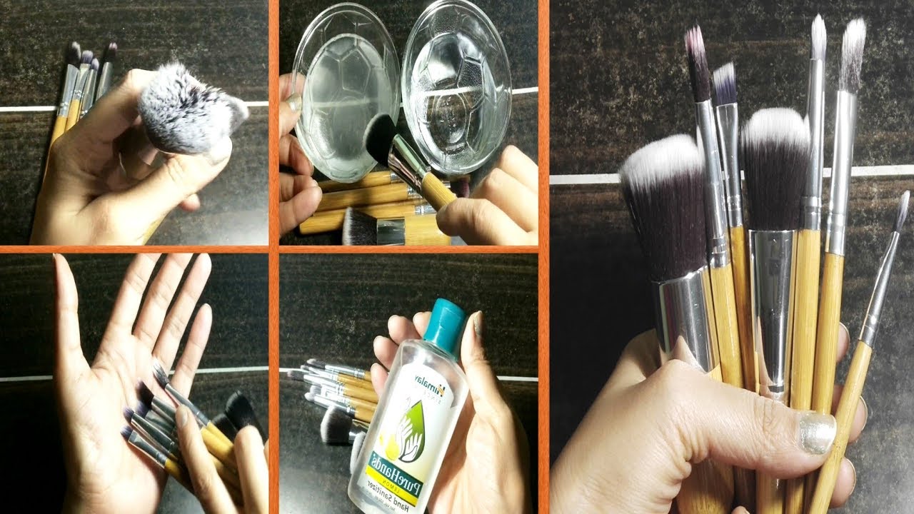 How to Clean Makeup Brushes without Cleanser Makeup Brushes Cleaning