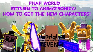 Return to animatronica: How to get sun/moon and Spring freddy! (and 3 others)