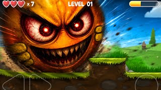 Level 2 But With All GIANT Balls at Maximum SPEED - Red Ball 4 screenshot 3