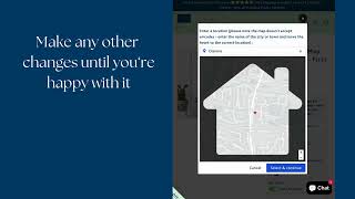 Personalised New Home Map Frame