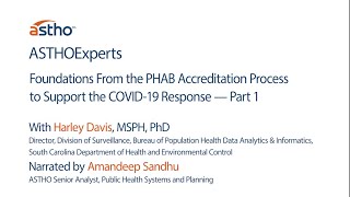 Foundations From the PHAB Accreditation Process to Support the COVID-19 Response — Part 1