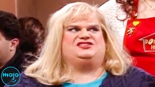 Top 10 Times Chris Farley Broke People on SNL